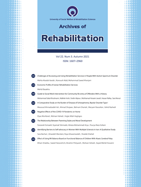 Archives of Rehabilitation